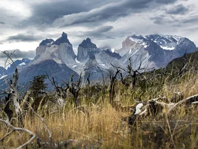 Torres del Paine mountains in Patagonia, Chile