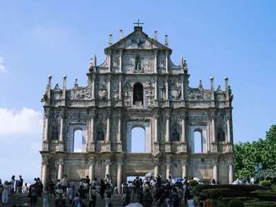 Ruins of St. Paul's facade in Macao