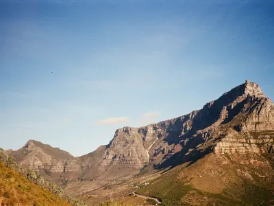 Table Mountain above Cape Town, South Africa