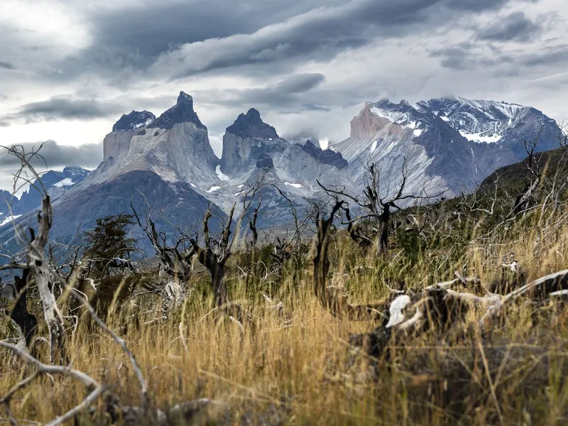 Torres del Paine mountains in Patagonia, Chile
